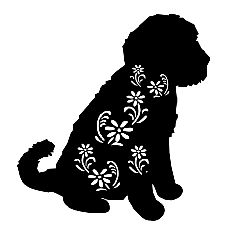 Floral Golden Doodle