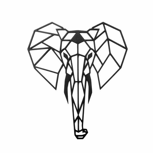 Wireframe Elephant