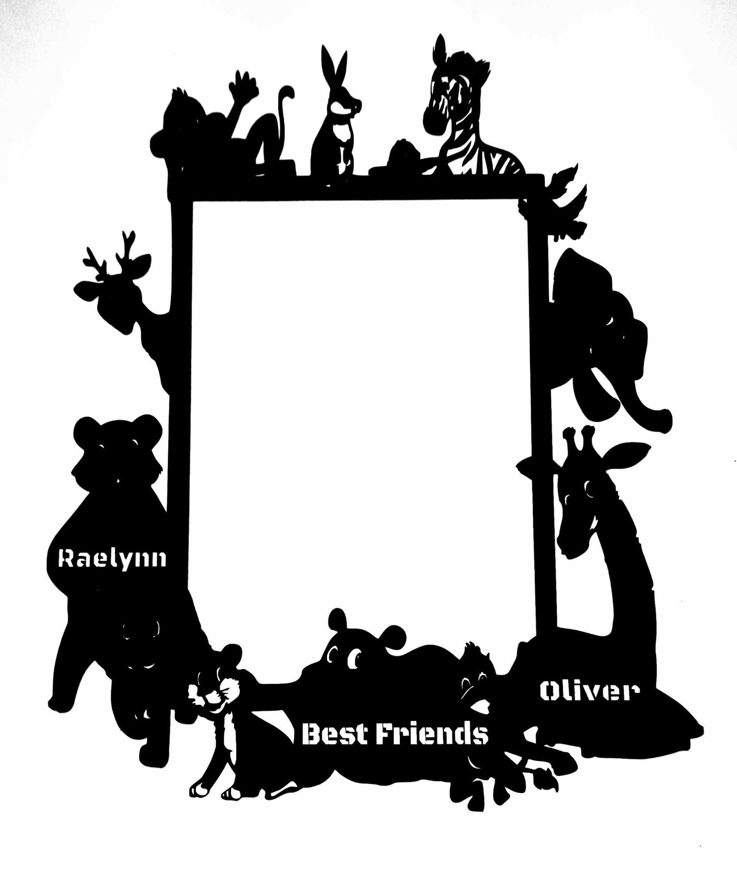 Zoo Animals Picture Frame