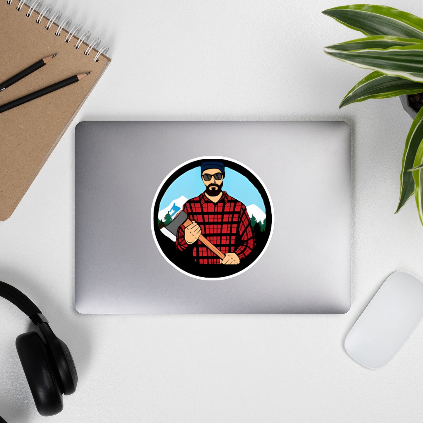 Plaid Guys stickers